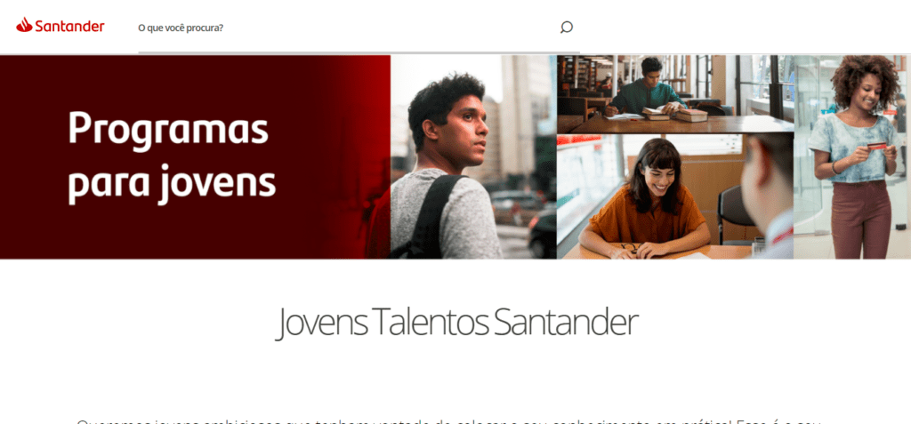 Site Oficial Santander