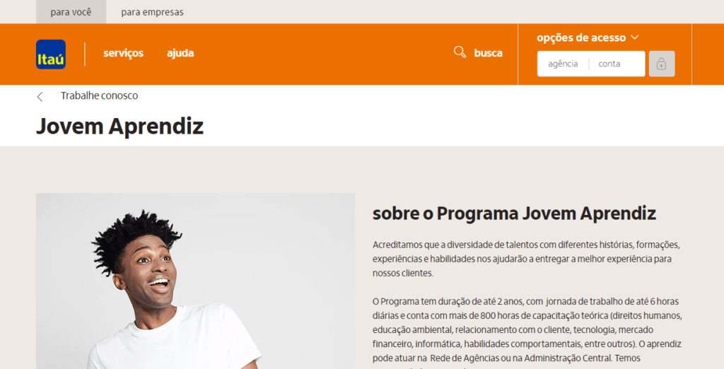 Site Oficial do Itaú