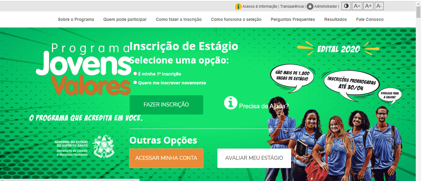 Jovem Aprendiz Vitória ES 2022 → Inscrições, Vagas E Empresas